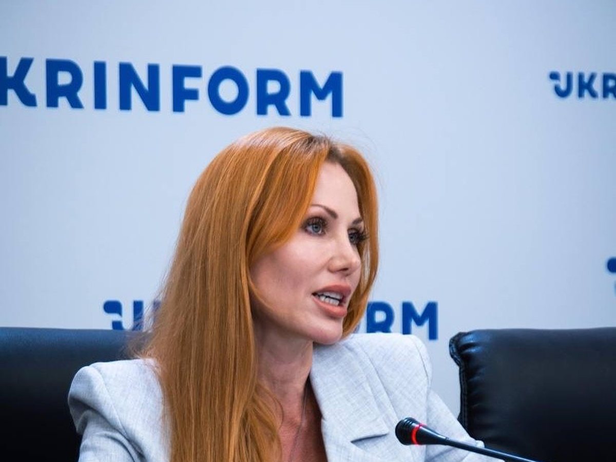 Спікерка на пресконференції премії в УКРІНФОРМі